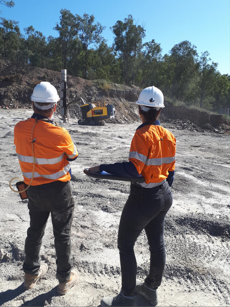 Staff on site